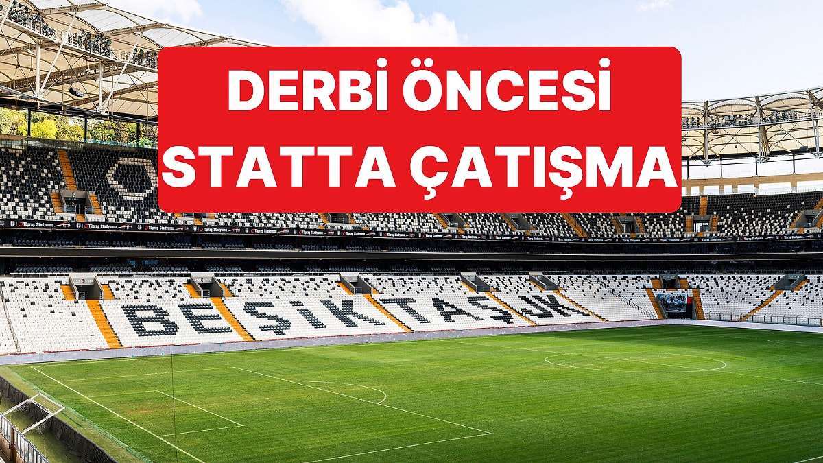 Beşiktaş-Fenerbahçe Maçı Öncesi Koreografi Hazırlığındaki Beşiktaş Taraftarı Arasında Çatışma Çıktı