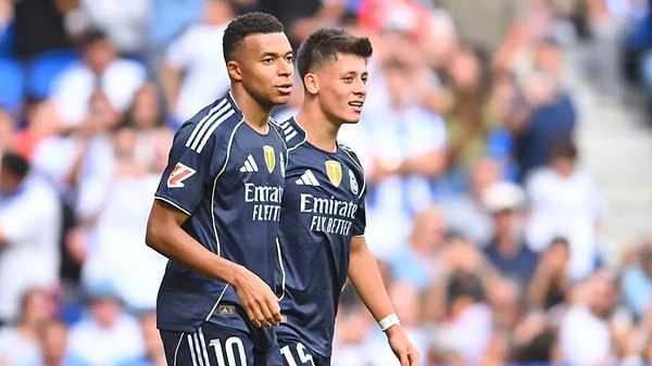 Arda-Mbappe ikilisi Real Madrid'i taşıyor.