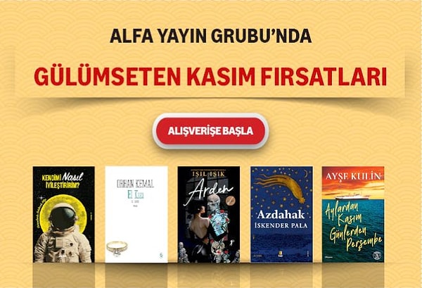 Alfa Yayınları'nda öne çıkan kitaplar: