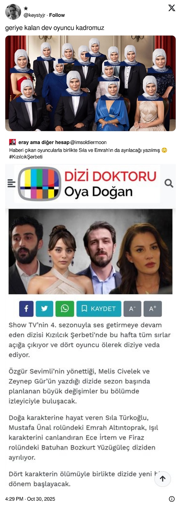 Senaryo bu şekilde revize edilsin