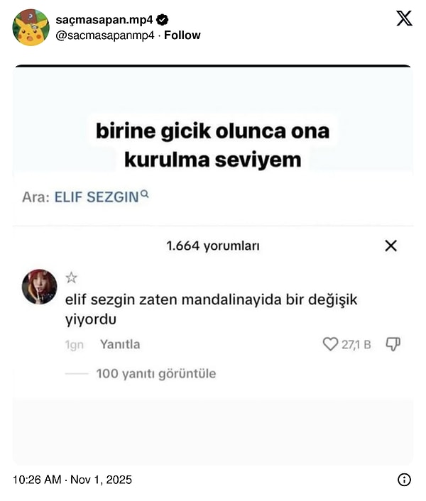 Konu mandalinaya nasıl gelebildi acaba?