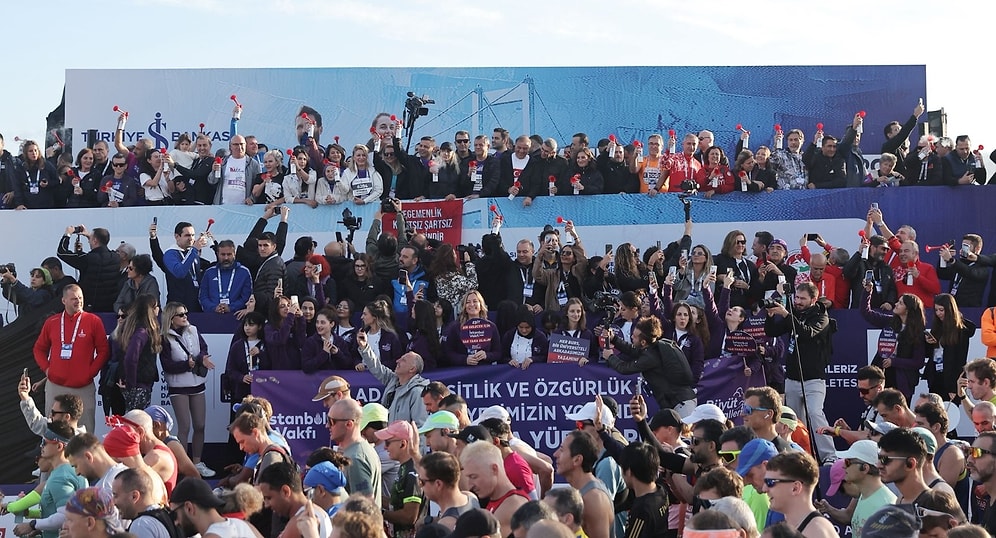 İki Kıta Arasında Koşulan Dünyadaki Tek Maraton Olan İŞtanbul Maratonu Başladı!