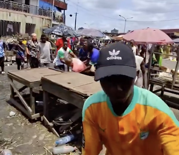 His belongings were stolen.