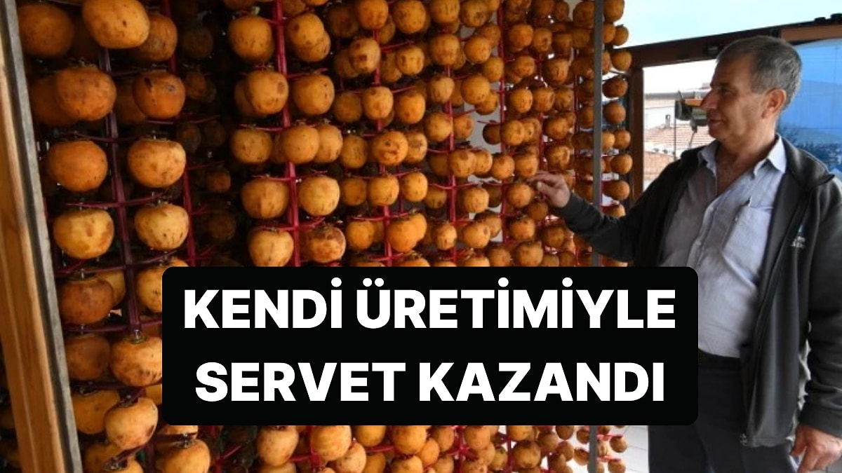 Kendi Ürettiği Aletle 50 Liralık Ürünü Kurutup 500 Liraya Satıyor