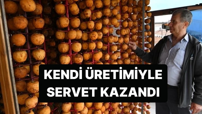 Kendi Ürettiği Aletle 50 Liralık Ürünü Kurutup 500 Liraya Satıyor
