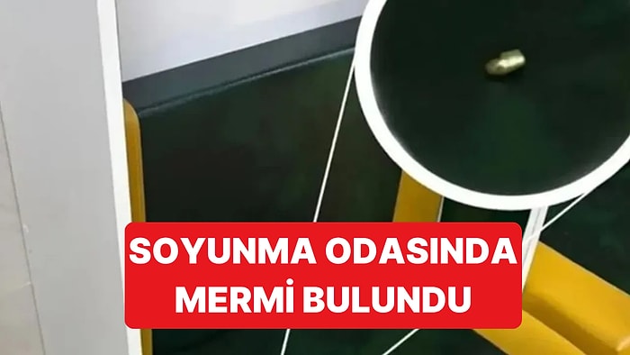Şanlıurfaspor-Beyoğlu Yeni Çarşı Maçında Soyunma Odasına Mermi Bırakıldığı İddia Edildi