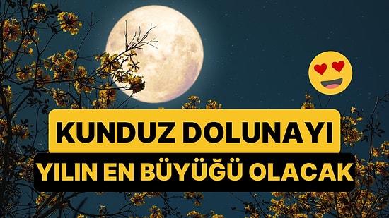 Kunduz Dolunayı Geliyor: Bu Hafta Son 6 Yılın En Büyük Süper Ay'ını Göreceğiz!