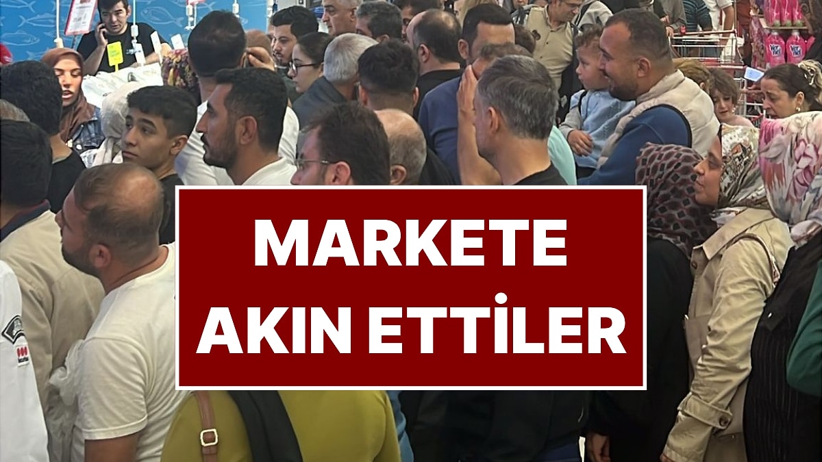 Fiyatı 50 TL&apos;ye İnince Markete Akın Ettiler
