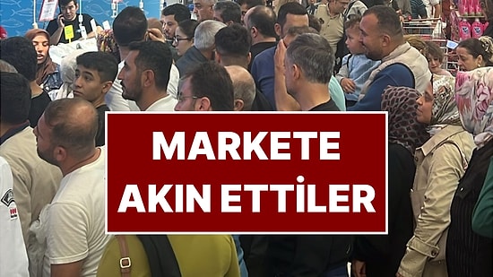 Fiyatı 50 TL'ye İnince Markete Akın Ettiler