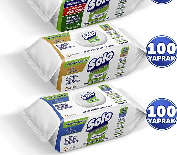 Solo yüzey temizlik havlularında 2 al 1 öde fırsatlarından yararlanın!