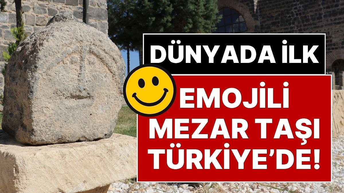Dünyadaki İlk Emojili Mezar Taşı, Diyarbakır Müzesi’nde Ziyarete Açıldı