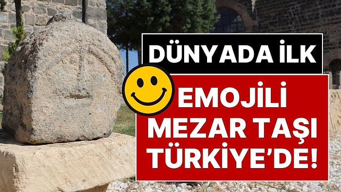 Dünyadaki İlk Emojili Mezar Taşı, Diyarbakır Müzesi’nde Ziyarete Açıldı