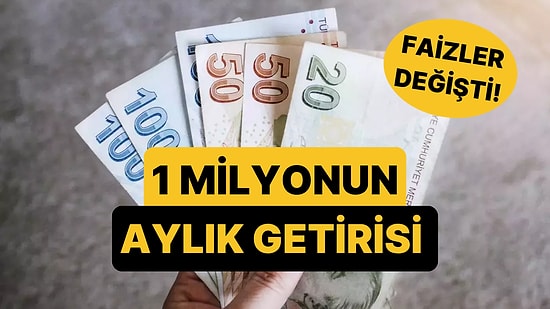 Mevduat Faizleri Yüzde 48'e Kadar Çıkıyor: Peki 1 Milyon TL'nin Güncel Aylık Getirisi Ne Kadar?