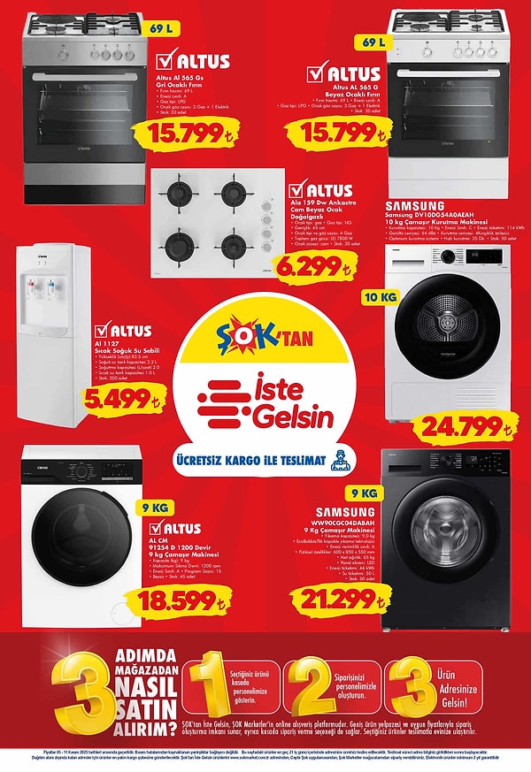 Samsung 10 Kg Çamaşır Kurutma Makinesi 24.799 TL