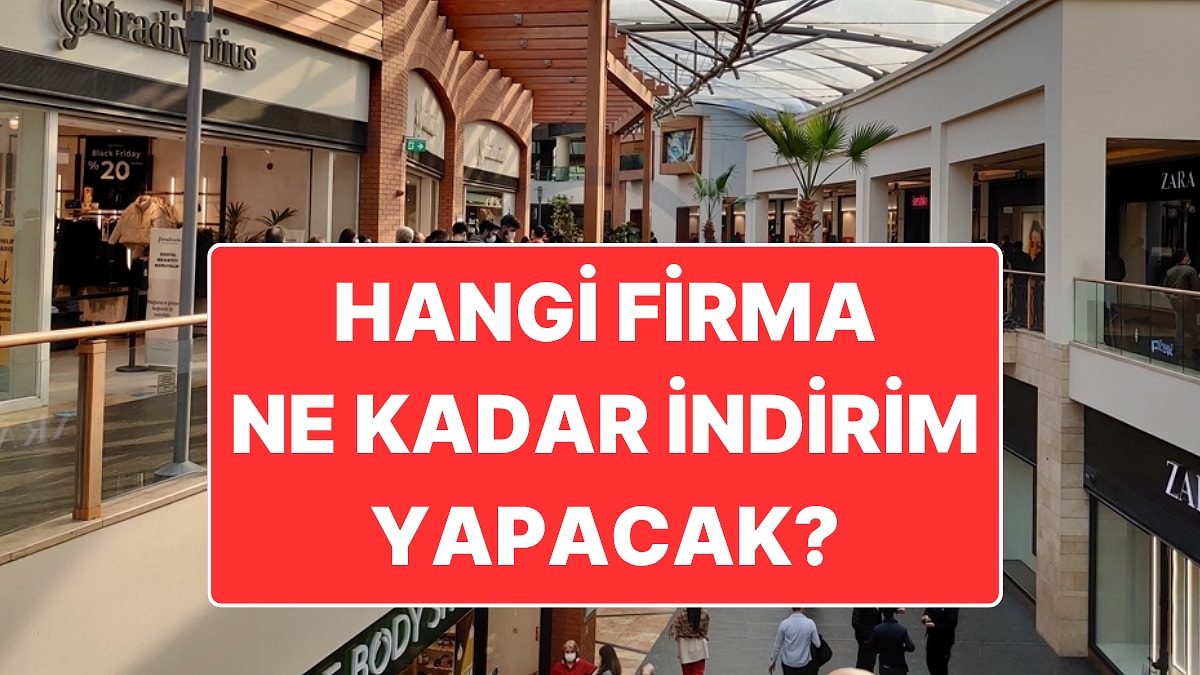 Zara, Adidas, Amazon... Ünlü Markaların Kasım Ayı İndirim Oranları Paylaşıldı