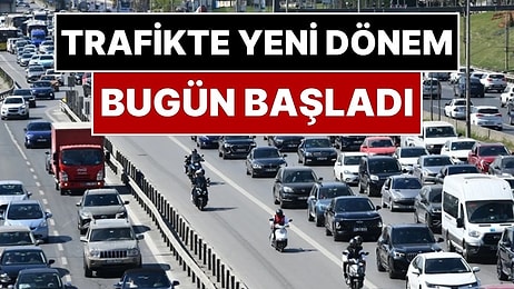 Uymayanlara Ceza Verilecek: Trafikte Yeni Dönem Resmi Gazete’de Yayımlandı ve Bugün Başladı