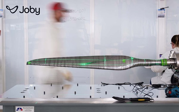 Joby Aviation has announced that they have initiated mass production for the wings of their air taxis.