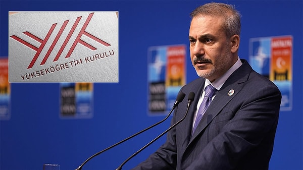 Yükseköğretim Kurulu, Dışişleri Bakanı Hakan Fidan'ın yükseköğrenimine ilişkin açıklama yaptı.