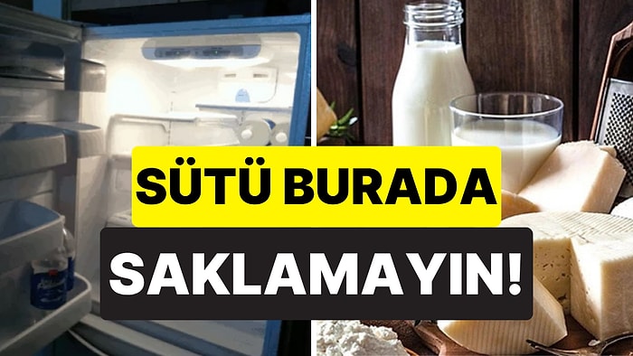 Meğer Yıllardır Yanlış Yapıyormuşuz: Bu Buzdolabı Hatası Sütünüzü Saatler İçinde Bozuyor!