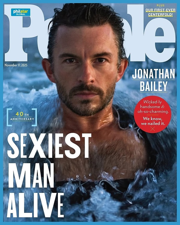 People dergisi bu yıl “Yaşayan En Seksi Erkek” unvanını Bridgerton’ın yıldızı Jonathan Bailey’ye verdi.