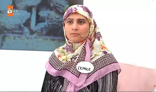 Esra Erol'un programıyla tanıdığımız, öfkeli halleriyle viral olan Cemile'yi muhakkak hatırlarsınız.