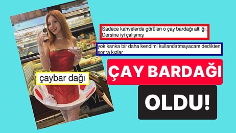 "Yerli ve Milli": Halloween'de Çay Bardağı Kostümü Giyen Kadın Goygoy Malzemesi Oldu