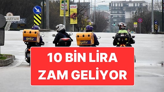 10 Bin Liralık Zamma Sayılı Günler Kaldı: Motokurye Yetki Belgesi Almak 17 Bin 252 Lira Olacak