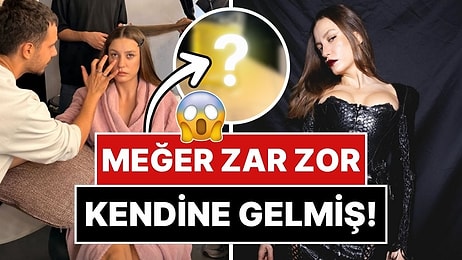 Meğer Zar Zor Kendine Gelmiş: Serenay Sarıkaya'nın Harper's Bazaar Gecesine Serumla Hazırlandığı Ortaya Çıktı!