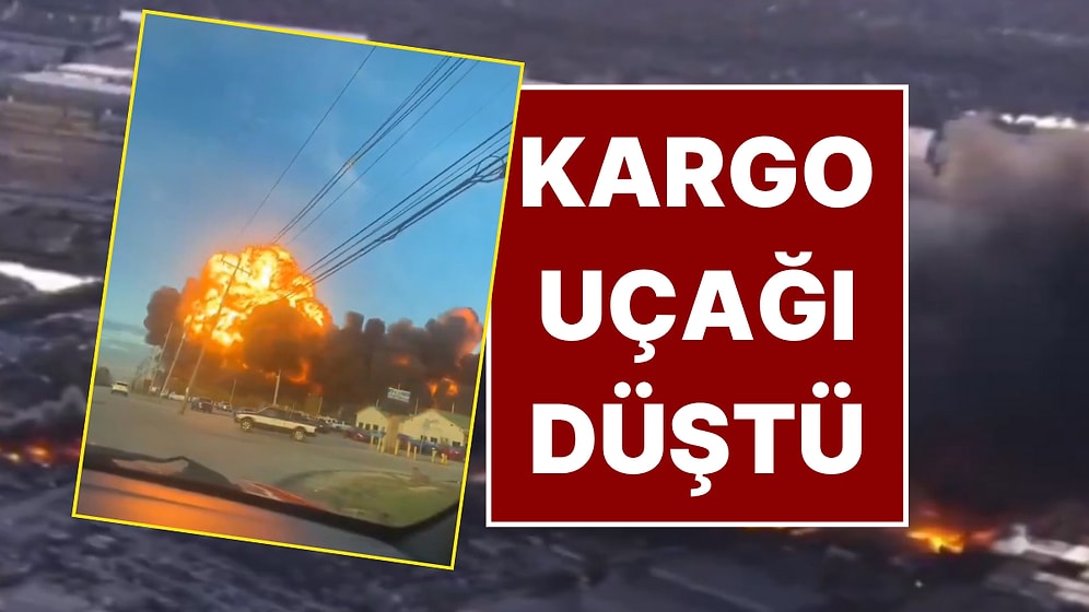 Ünlü Kargo Firmasının Uçağı ABD'de Düştü