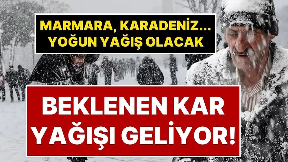 Kar Ne Zaman Yağacak? Meteoroloji Uzmanından Kar Yağışı İçin Tarih Verdi