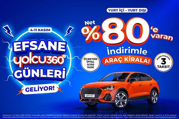 2. Efsane Yolcu360 Günlerini Kaçırmayın