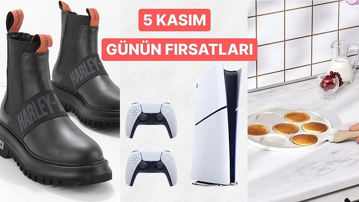 Bugün İndirimde Neler Var?  Sony PlayStation 5 İndiriminden Karaca Ürünlerine 5 Kasım 2025 Günün Fırsatları