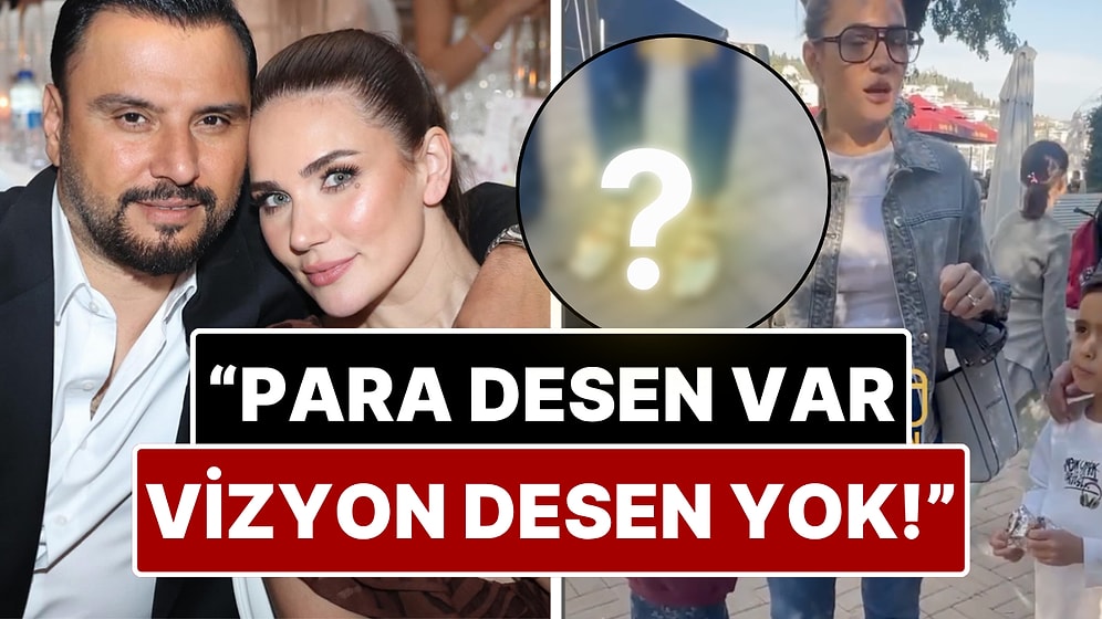 Alişan'ın Eşi Buse Varol'un Dudak Uçuklatan Toynak Şeklindeki Ayakkabısı Göz Kanattı!
