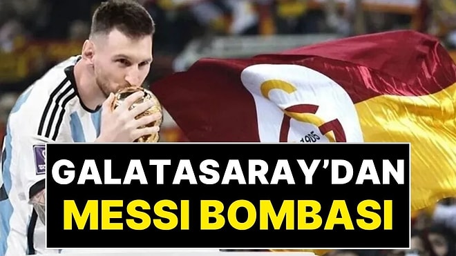 Ünlü Gazeteciden Bomba Transfer İddiası: Lionel Messi Galatasaray’a mı Geliyor?