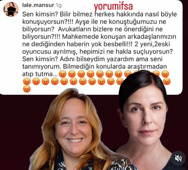 Kaan Sekban'ın “Kaçı sözleşmesini feshetti, kaçı yanında durabildi?" sözlerine Lale Mansur'dan yanıt geldi.