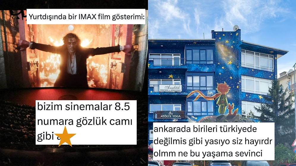 Sinemalardaki Görüntü Kalitesinden Ankaralı Neşesine Son 24 Saatin Viral Tweetleri