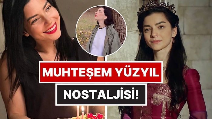 Muhteşem Yüzyıl'ın Nurbanu Sultan'ı Merve Boluğur Paylaşımıyla Takipçilerini Geçmişe Işınladı!