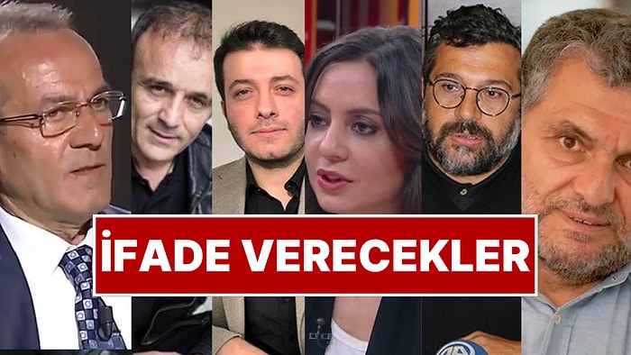 Gazetecilere Operasyon: Başsavcılık'tan 6 Gazeteci Açıklaması