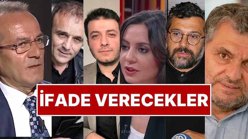 Gazetecilere Operasyon: Başsavcılık'tan 6 Gazeteci Açıklaması