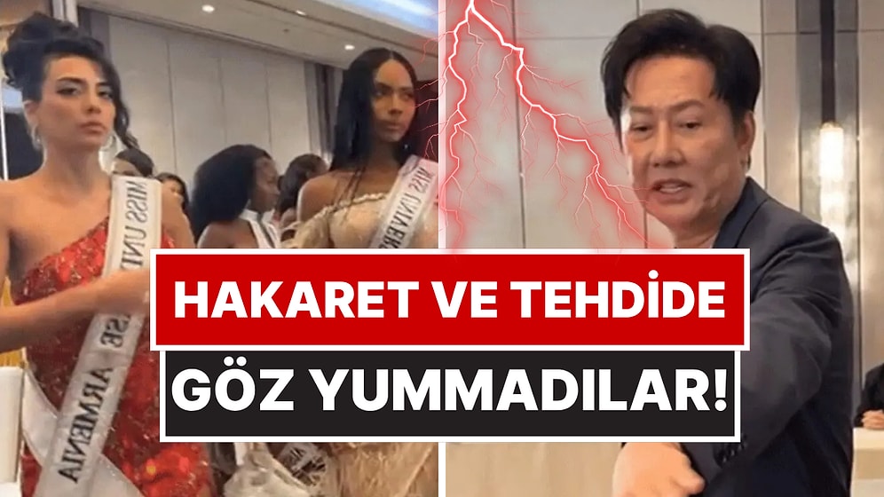 Miss Universe Yarışmasında Büyük Skandal: "Aptal" Dedi, Yarışmacılar Salonu Terk Etti!
