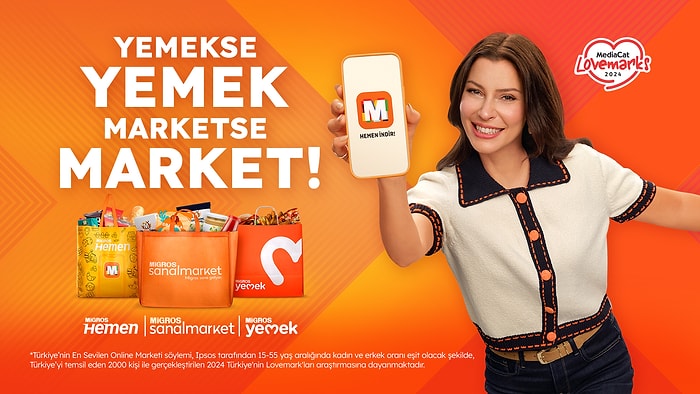 Migros One’dan Yeni Kampanya: Yemekse Yemek, Marketse Market "Migros’la Yaşayacağım!"