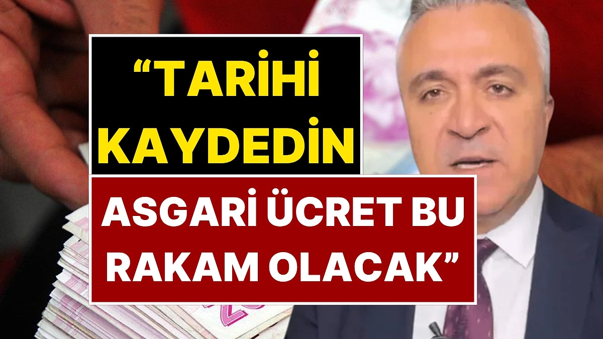 Geçen Yıl Asgari Ücret Zammını Bilmişti: 2026 Asgari Ücretin Kaç TL Olacağını Açıkladı