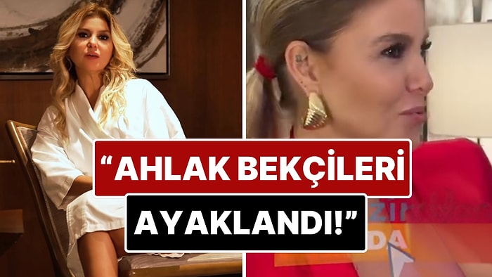 Bornozlu Videosuyla Gündem Olan Gülben Ergen'den Sert Tepki: "Ahlak Bekçileri Ayaklandı!"