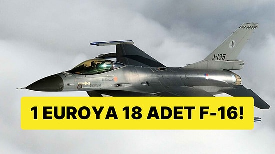 Romanya, Hollanda'dan 1 Euroya 18 Adet F-16 Satın Aldı!
