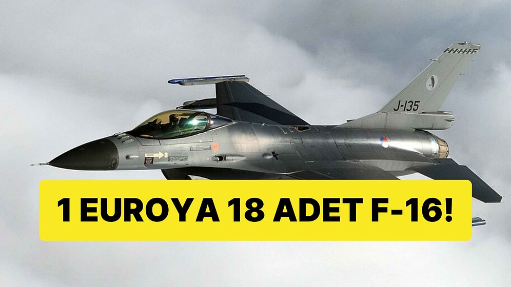 Romanya, Hollanda'dan 1 Euroya 18 Adet F-16 Satın Aldı!
