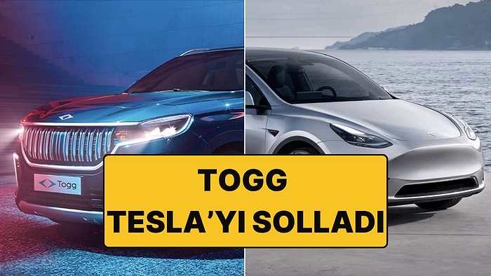 Yerli Otomobilimiz Togg, Tesla'yı Solladı! Togg Ekim Ayında Zirveye Yerleşti