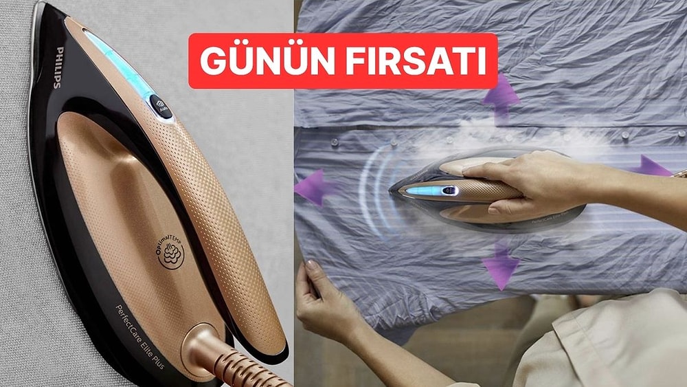 Günün Fırsatı: Philips Perfectcare Elite Plus Buhar Kazanlı Ütü İndirimde