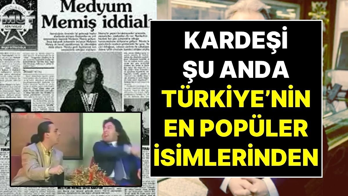 Altın Yorumlarıyla Gündem Olan İslam Memiş, 90’ların En Popüler İsimlerinden Medyum Memiş’in Kardeşiymiş!