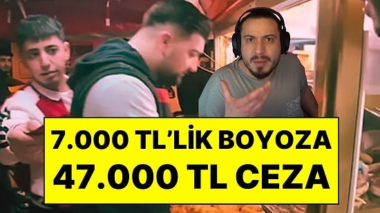 Yayıncı Ataberk Doğan’a 7 Bin TL’ye Boyoz Satan Fenomen Seyyar Satıcıya 47 Bin TL Ceza