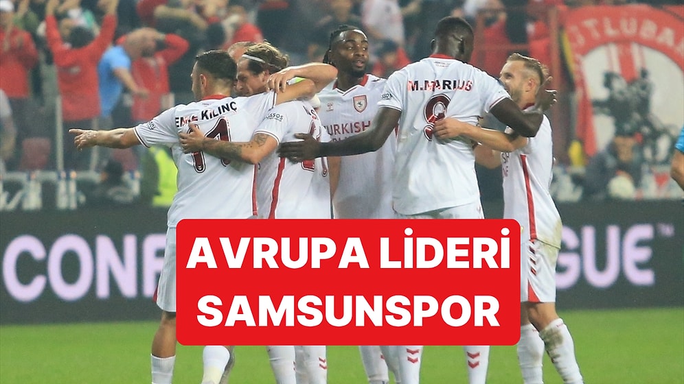 Samsunspor, Konferans Ligi'nde Hamrun'u 3-0 Yenerek Liderliğe Yükseldi